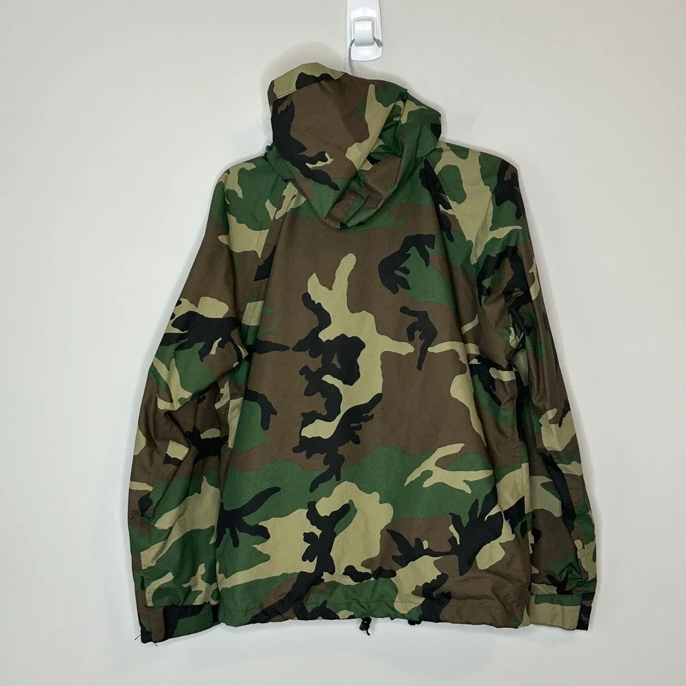 Log House Designs Gore-Tex Best‎ Defense Camo Military Jacket Mens Small USA
